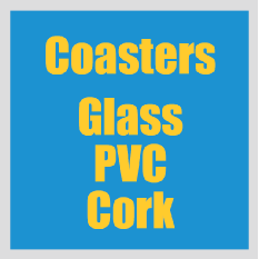 Coasters | Glass | PVC | Bamboo Image