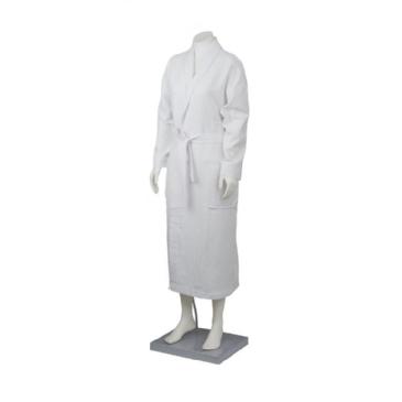 BR126 Waffle Bath robe with Collar Image