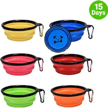 Silicone Collapsible PET Bowl Image