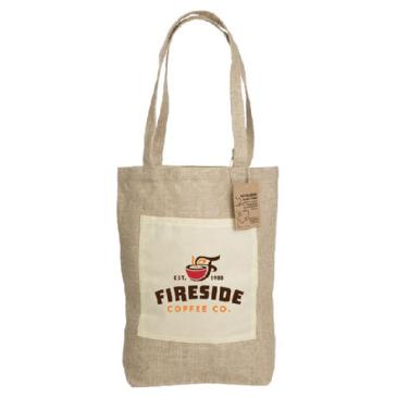 Reforest Jute Shopping Bag with Gusset RB302 Image