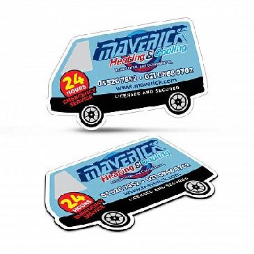 Fridge Magnet 90 x 55mm - Van Shape 112308 Image