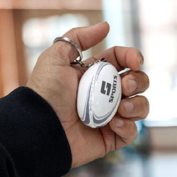 121978 - Rugby Ball Key Ring Image
