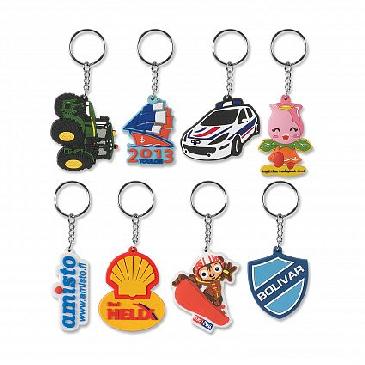 PVC Keyring 107109 - Moulded One Side Image