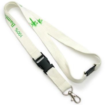 Biodegradable Bamboo Lanyard LAN5 Image