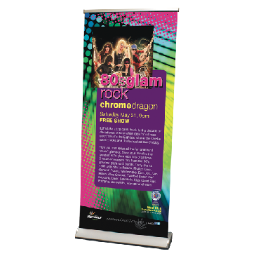 Pull up Banners 60cm x 1600 Premium Image