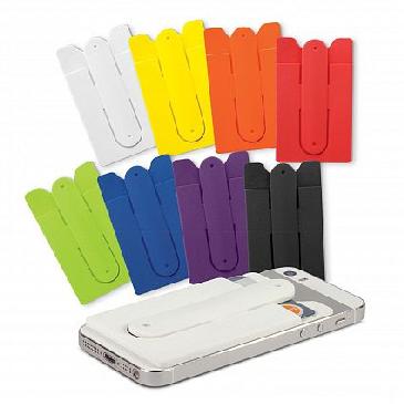 Silicone Phone Wallet with Stand 108047 Image