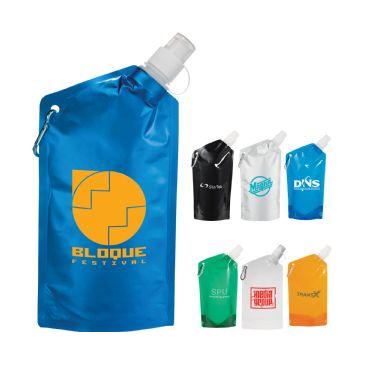 #SM-6600 Cabo 600ml Water Bag with Carabiner - Cle Image