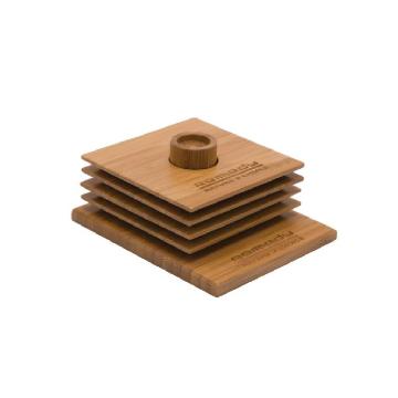 Bamboo Coaster Set ECO1116 Image